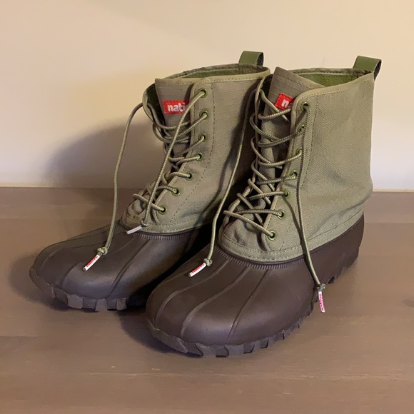 Native Lace Up Rain Boots - Men’s Size 9 - Picture 2 of 6